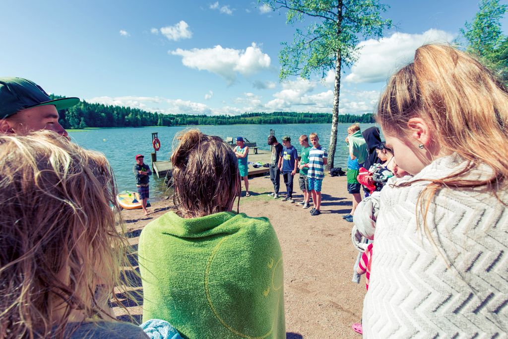 Päijät-Hämeessä on koronavitsauksen takia jouduttu siirtämään kesän rippileirejä, mutta valtaosa leireistä kuitenkin toteutuu. Kuva: Ville Heiskanen