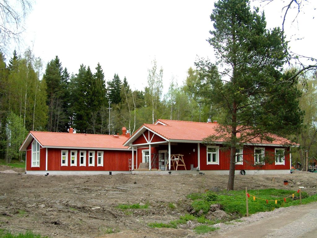 Upilan majoitusrakennus valmistui vuonna 2005. Kuva: Lahden seurakunnat