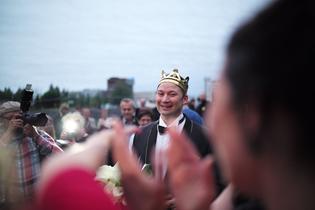 Marco Lundberg kruunattiin vuoden 2016 tangokuninkaaksi Seinäjoen Tangomarkkinoilla. Kuva: Viacheslac Vinokurov/Seinäjoen Tangomarkkinoiden arkisto